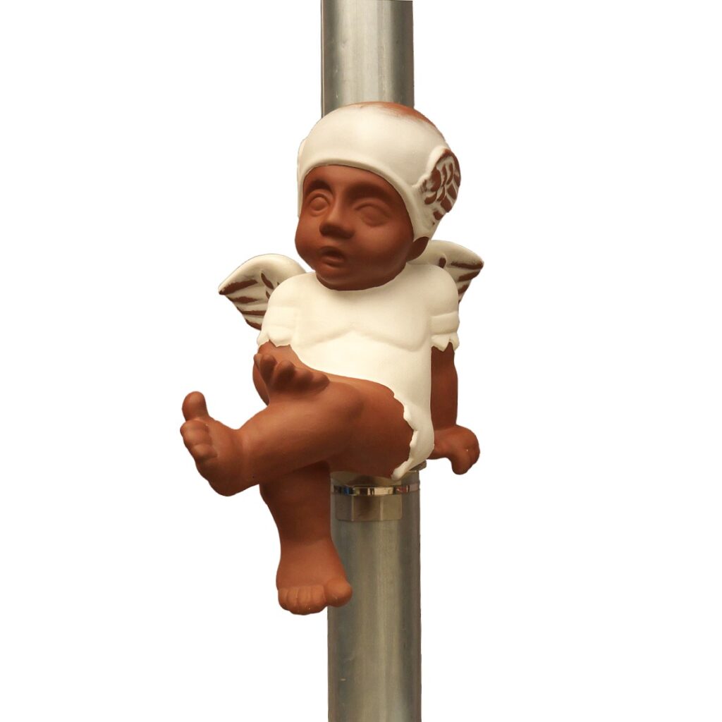 Engel für das Fallrohr