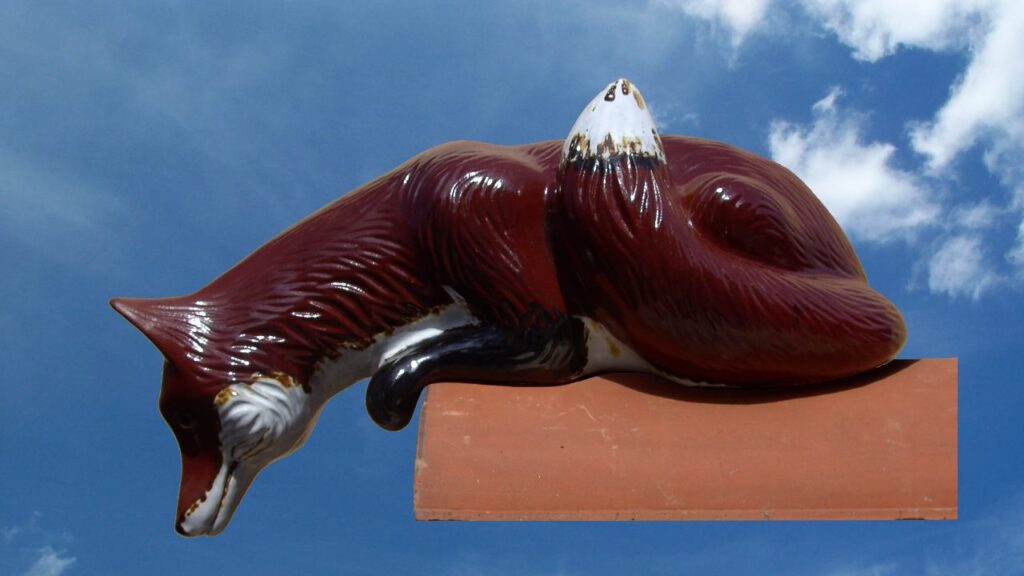 Fuchs als Dachschmuck