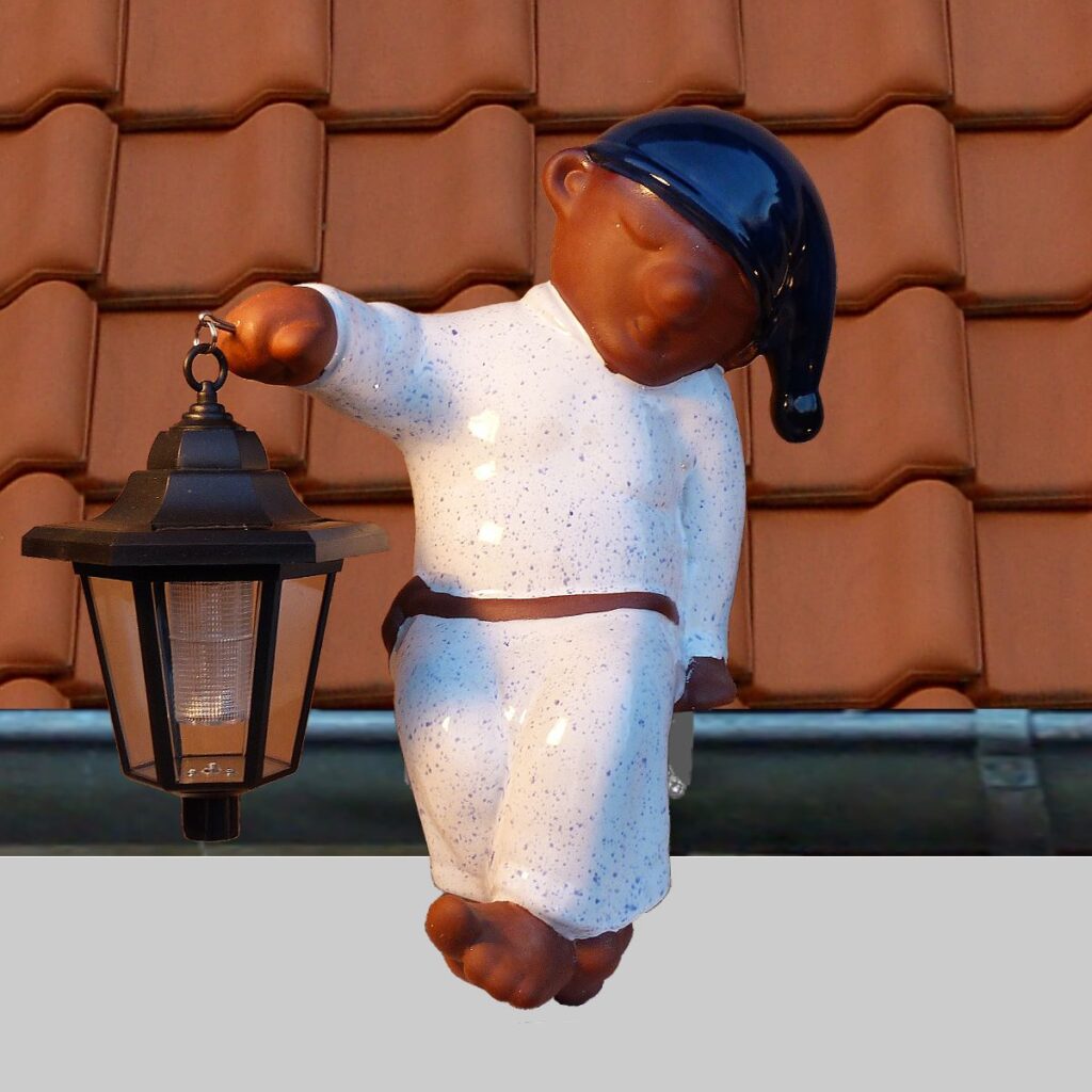 Rinnenfigur Samuel mit Laterne
