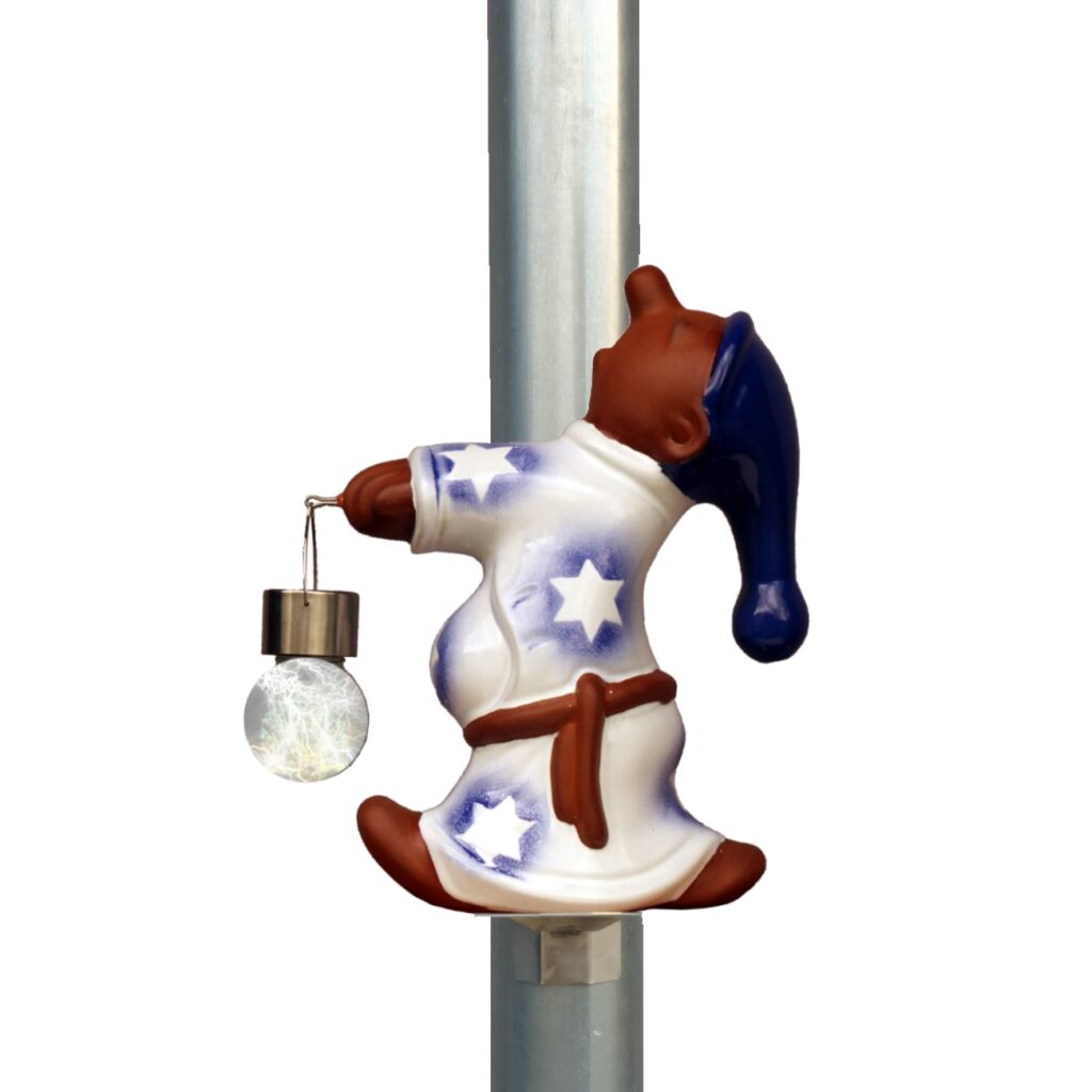 Schlafwandler Alois mit Solarlicht