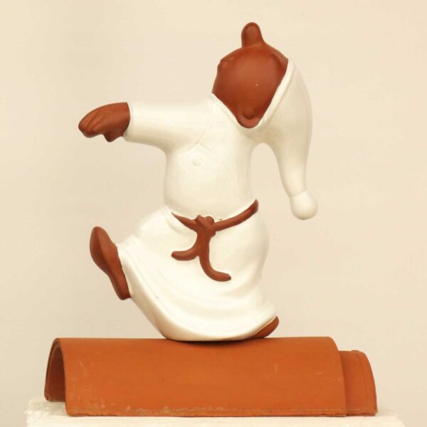 Dachschmuck-Schlafwandler-Peter-mit-hohem-Fuss