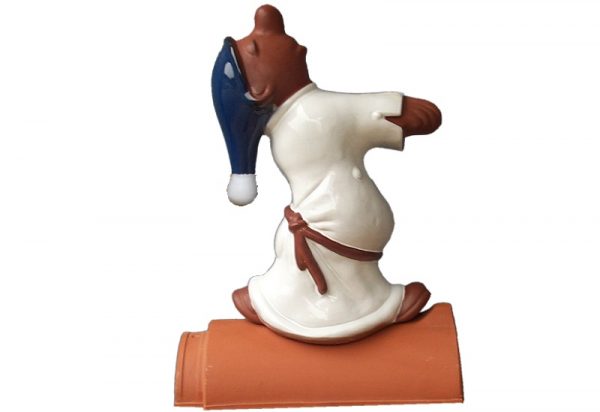 Dachschmuck Schlafwandler Bernd mit Bauch